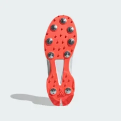 2024 Adidas 22YDS Full Spike Cricket Shoes - White/Blue/Red -Cricket Gear Sales Store 22yds shoes white ig6752 03 standard