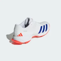 2024 Adidas 22YDS Full Spike Cricket Shoes - White/Blue/Red -Cricket Gear Sales Store 22yds shoes white ig6752 05 standard