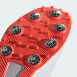 2024 Adidas 22YDS Full Spike Cricket Shoes - White/Blue/Red -Cricket Gear Sales Store 22yds shoes white ig6752 42 detail