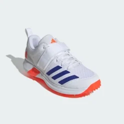 2024 Adidas Adipower Vector 20 Cricket Shoes - White/Blue/Red -Cricket Gear Sales Store adipower vector 20 shoes white ig6750 04 standard