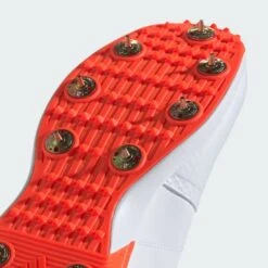 2024 Adidas AdiPower Vector Mid 20 Bowling Cricket Shoes - White/Blue/Red -Cricket Gear Sales Store adipower vector mid 20 shoes white ig6749 41 detail