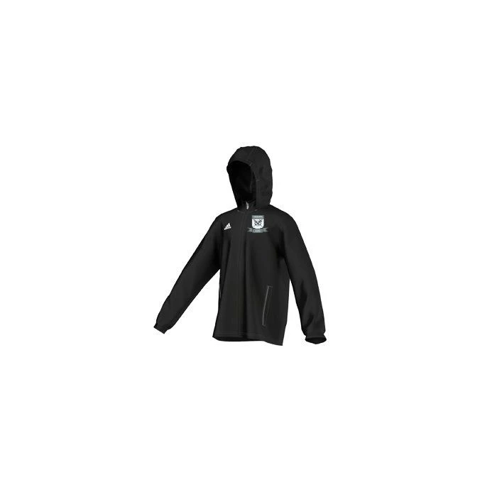 Tockwith AFC Adidas Black Rain Jacket 1 Tockwith AFC Adidas Black Rain Jacket