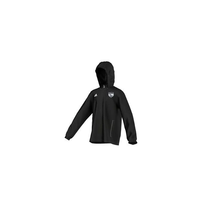 Orwell FC Adidas Black Rain Jacket 1 Orwell FC Adidas Black Rain Jacket