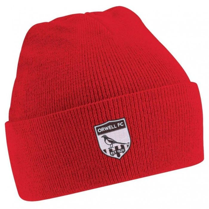 Orwell FC Red Beanie 1 Orwell FC Red Beanie