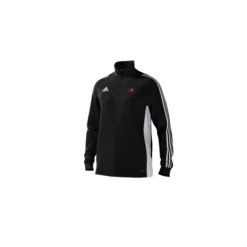 Girls Performance Cricket Adidas Black Training Top