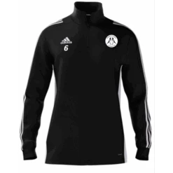 Hoyland Town Magpies Adidas Black Zip Training Top