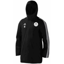 Hoyland Town Magpies Black Adidas Stadium Jacket