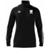 Chilham FC Adidas Black Zip Training Top