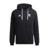 Halton Maroons FC Adidas Black Fleece Hoody