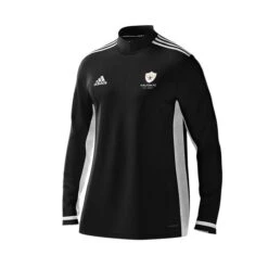 Halton Maroons FC Adidas Black Zip Training Top