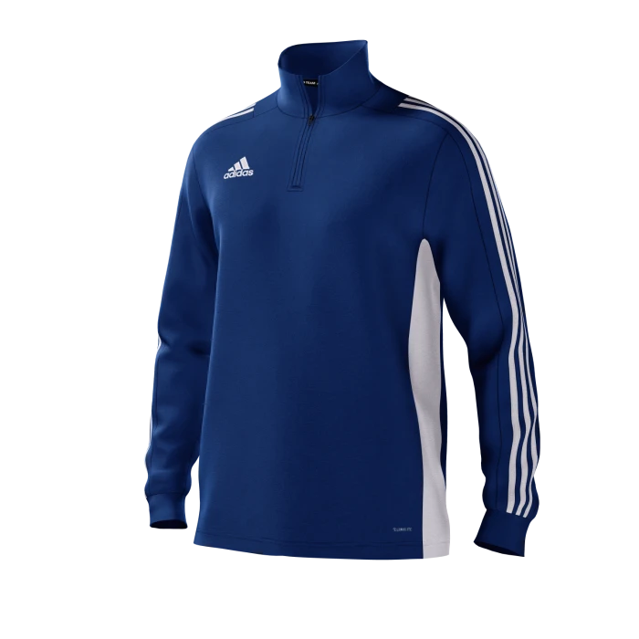 Tenbury United FC Adidas Blue Junior Training Top 1 Tenbury United FC Adidas Blue Junior Training Top
