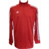Adidas Red Zip Training Top