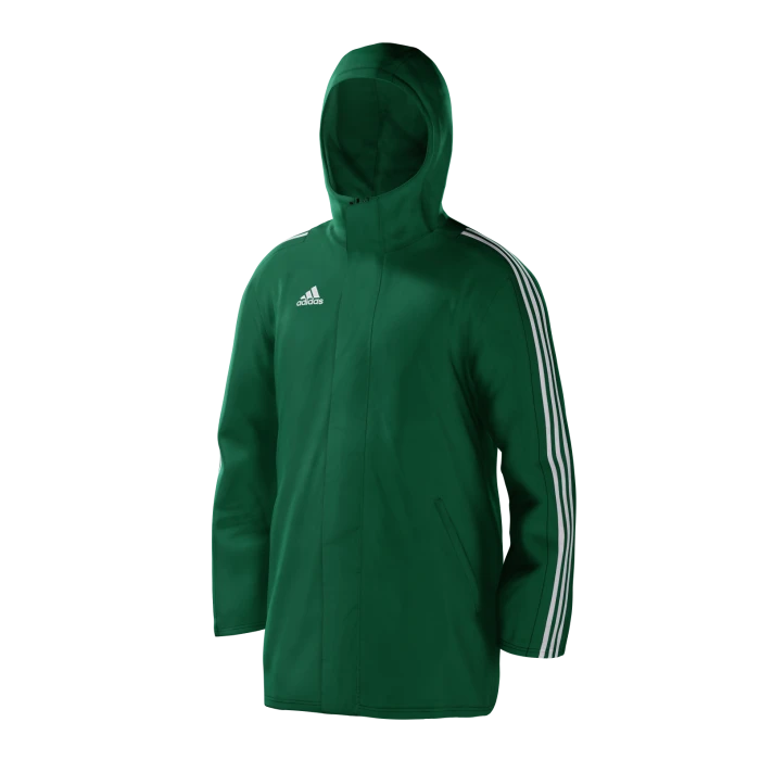 Sowerby United FC Green Adidas Stadium Jacket 1 Sowerby United FC Green Adidas Stadium Jacket