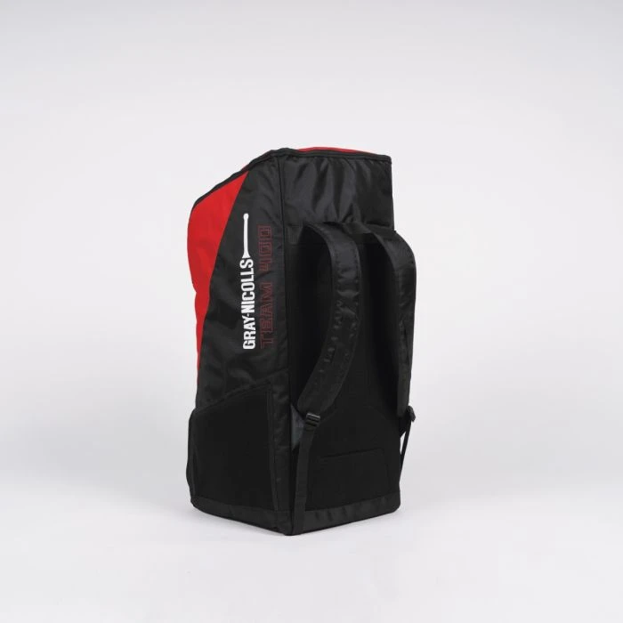 2024 Gray Nicolls Team 400 Duffle Cricket Bag - Black & Red 2 2024 Gray Nicolls Team 400 Duffle Cricket Bag - Black & Red - Image 2