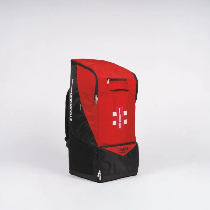 2024 Gray Nicolls Team 400 Duffle Cricket Bag - Black & Red 1 2024 Gray Nicolls Team 400 Duffle Cricket Bag - Black & Red