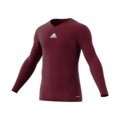 Adidas Long Sleeve Maroon Base Layer