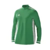 Adidas Green 1/4 Zip Sports Training Top Jersey