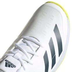 2023 Adidas 22YDS Full Spike II Cricket Shoes - Acid Yellow
