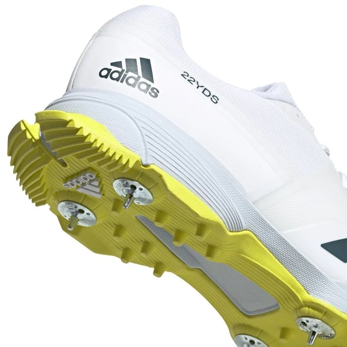 2023 Adidas 22YDS Full Spike II Cricket Shoes - Acid Yellow 8 2023 Adidas 22YDS Full Spike II Cricket Shoes - Acid Yellow - Image 8