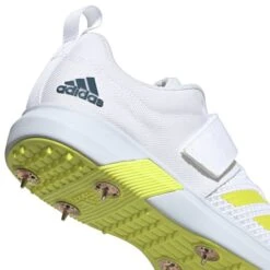 2023 Adidas Adipower Vector Cricket Shoes - Acid Yellow -Cricket Gear Sales Store h67585 ftw photo detail 1 white min 1