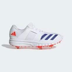 2024 Adidas Howzat Spike 20 Cricket Shoes - White/Blue/Red 15 2024 Adidas Howzat Spike 20 Cricket Shoes - White/Blue/Red -Cricket Gear Sales Store howzat spike 20 shoes white ig6753 01 standard