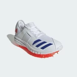2024 Adidas Howzat Spike 20 Cricket Shoes - White/Blue/Red 13 2024 Adidas Howzat Spike 20 Cricket Shoes - White/Blue/Red -Cricket Gear Sales Store howzat spike 20 shoes white ig6753 04 standard