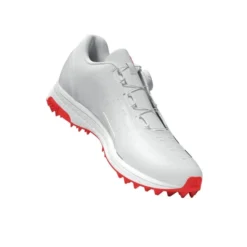 2024 Adidas 22YDS SL22 Boost Cricket Shoes - White/Blue/Red -Cricket Gear Sales Store ig6751 2 footwear zip turntable 3d 4 white