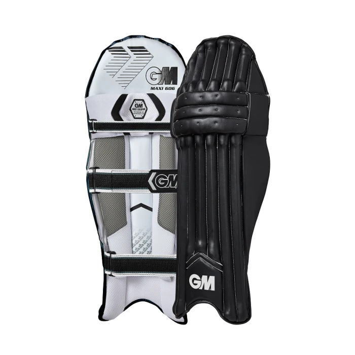 2023 Gunn And Moore Maxi 606 Batting Pads - Black 1 2023 Gunn And Moore Maxi 606 Batting Pads - Black