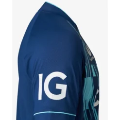 Castore ECB England Replica ODI Mens Cricket Shirt (Medium) -Cricket Gear Sales Store tm1337 blue 04 2