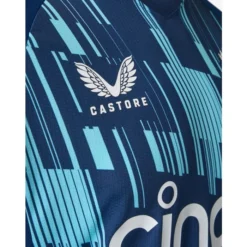 Castore ECB England Replica ODI Mens Cricket Shirt (Medium) -Cricket Gear Sales Store tm1337 blue 05 2