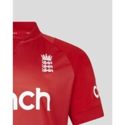 2023 Castore ECB England Replica T20 Mens Cricket Shirt -Cricket Gear Sales Store tm3482 highriskred 6 1