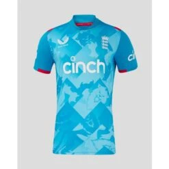 2024 Castore ECB England Replica ODI Mens Cricket Shirt