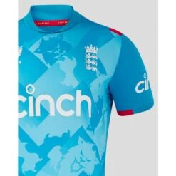 2024 Castore ECB England Replica ODI Mens Cricket Shirt -Cricket Gear Sales Store tm6744 168 cloisonne 08